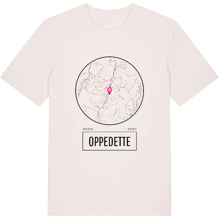 Oppedette t-shirt – t-shirt från PinShirt