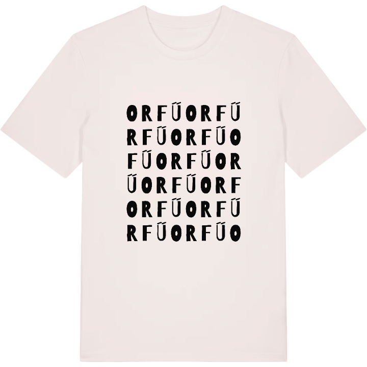 Orfű ordlek t-shirt – t-shirt från PinShirt