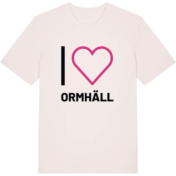 Jag älskar Ormhäll t-shirt stort tryck – t-shirt från PinShirt
