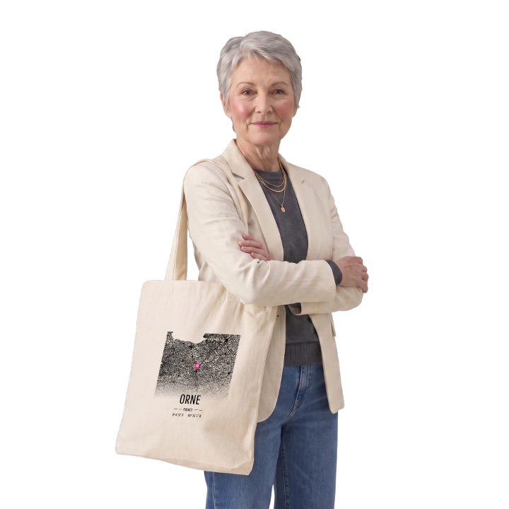 Orne karta tygkasse – tygkasse från PinShirt
