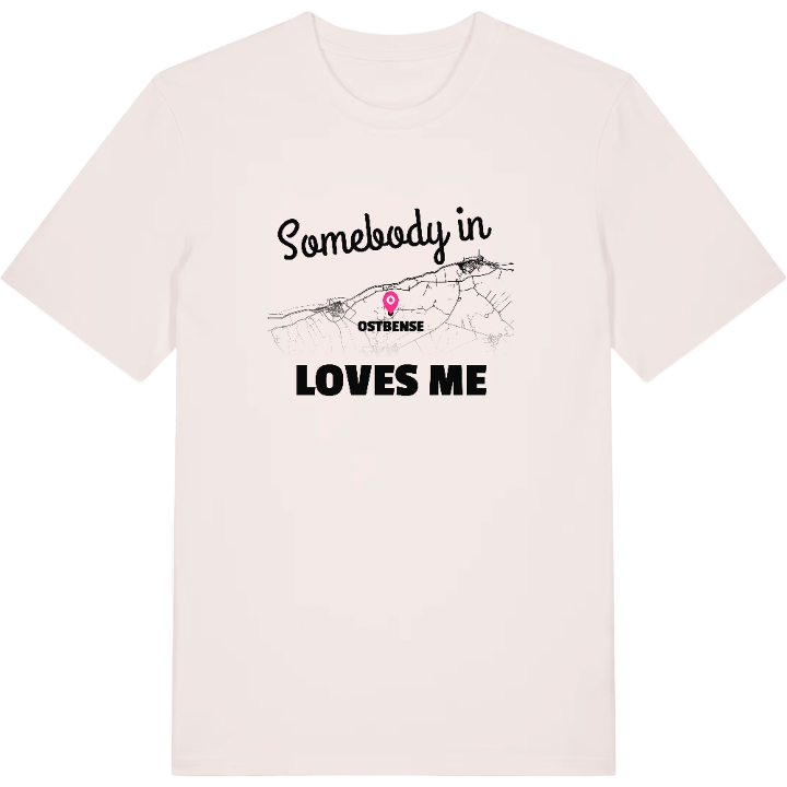 Någon i Ostbense älskar mig t-shirt – t-shirt från PinShirt