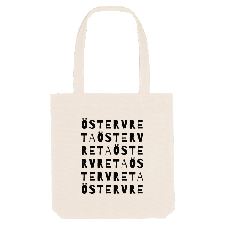 Öster Vreta ordlek tygkasse – tygkasse från PinShirt