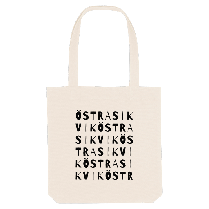 Östra Sikvik ordlek tygkasse – tygkasse från PinShirt