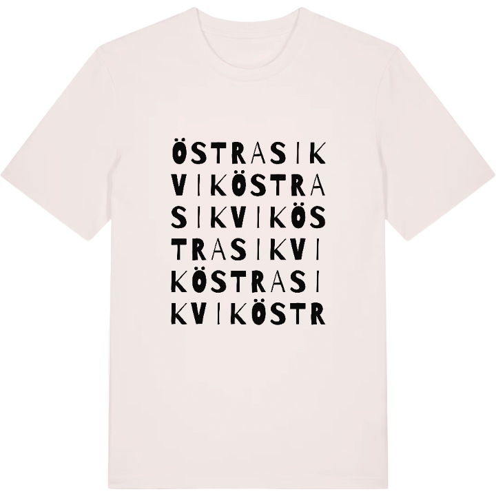 Östra Sikvik ordlek t-shirt – t-shirt från PinShirt
