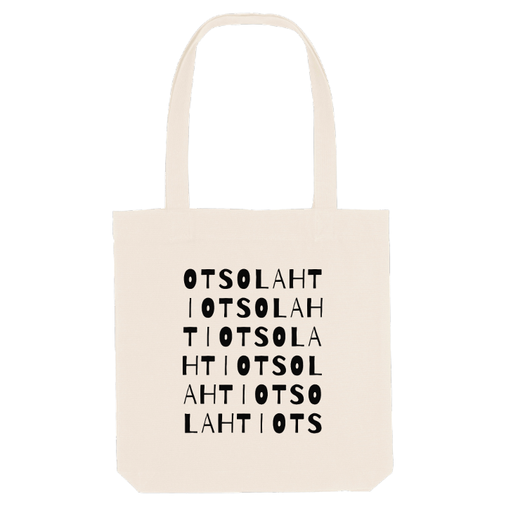 Otsolahti ordlek tygkasse – tygkasse från PinShirt