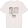 Överås karta t-shirt
