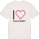 Jag älskar Oxie Kyrkby t-shirt stort tryck