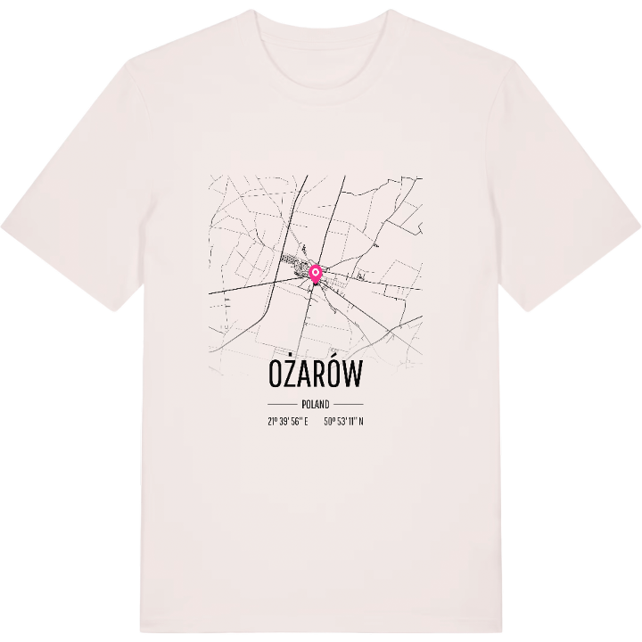 Ożarów karta t-shirt – t-shirt från PinShirt