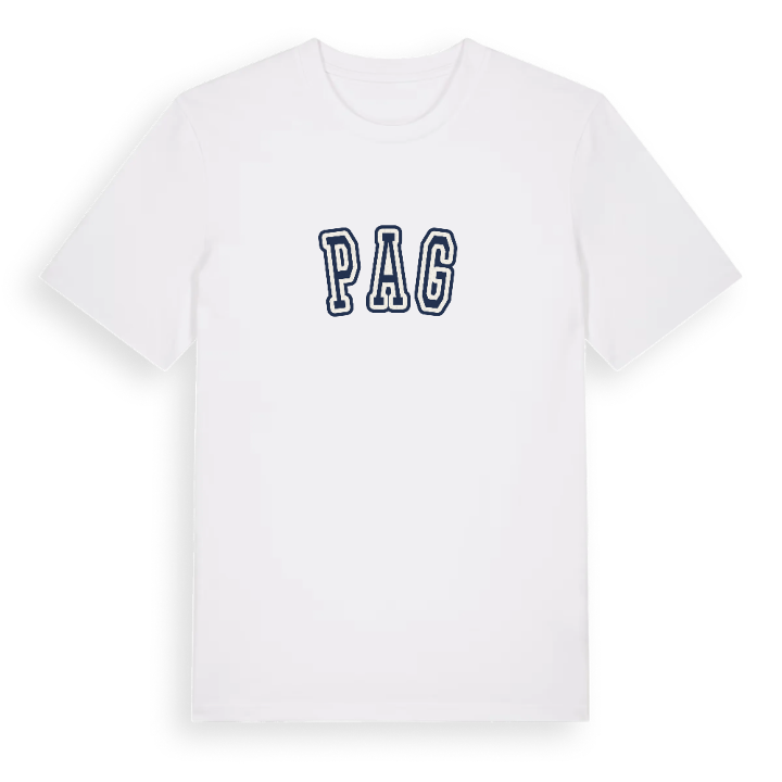 Pag college t-shirt – t-shirt från PinShirt