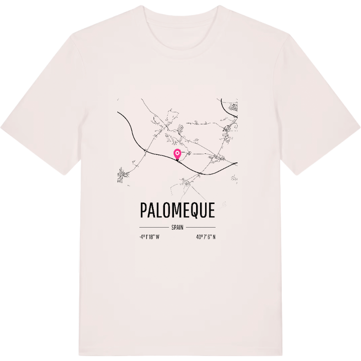 Palomeque karta t-shirt – t-shirt från PinShirt
