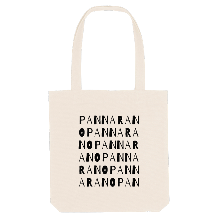 Pannarano ordlek tygkasse – tygkasse från PinShirt
