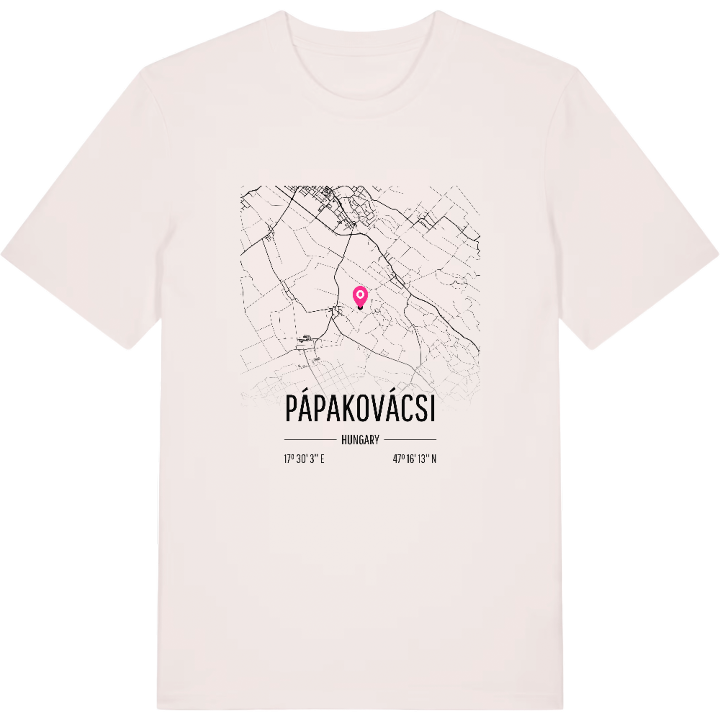 Pápakovácsi karta t-shirt – t-shirt från PinShirt