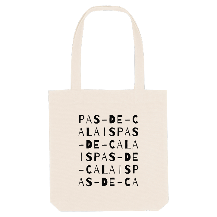 Pas-de-Calais ordlek tygkasse – tygkasse från PinShirt