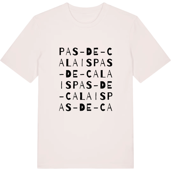 Pas-de-Calais ordlek t-shirt – t-shirt från PinShirt