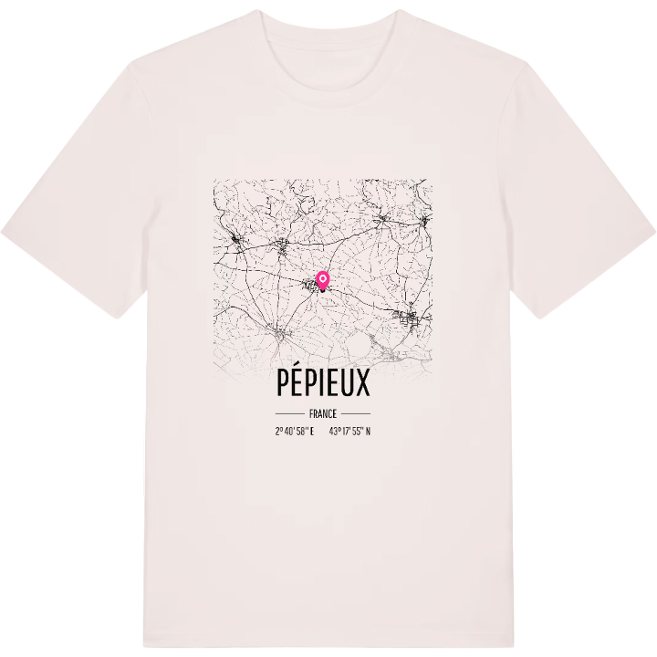 Pépieux karta t-shirt – t-shirt från PinShirt