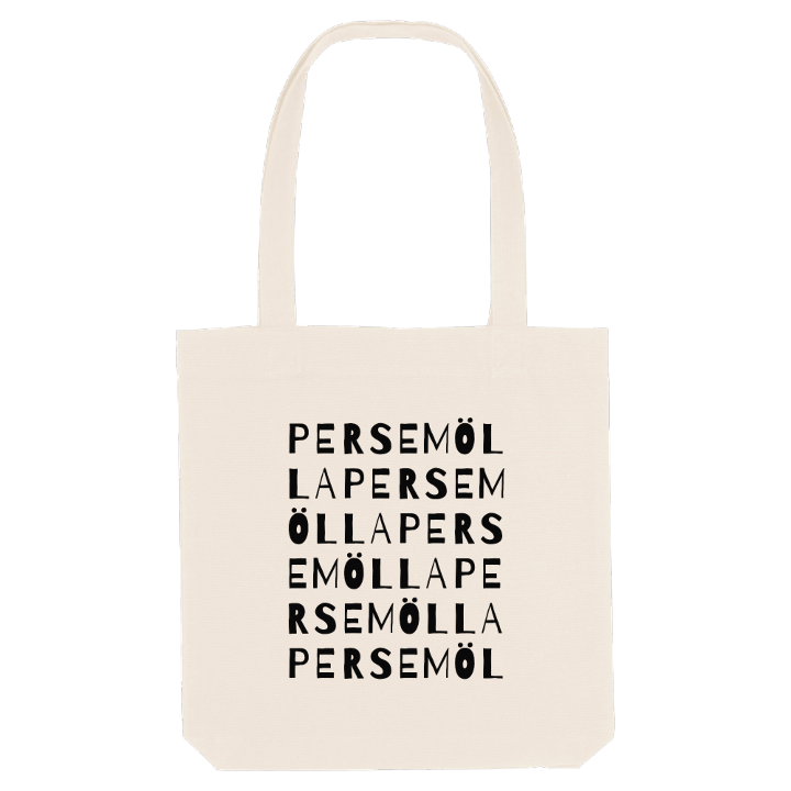 Persemölla ordlek tygkasse – tygkasse från PinShirt