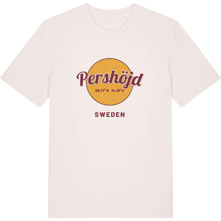 Pershöjd cirkel t-shirt – t-shirt från PinShirt