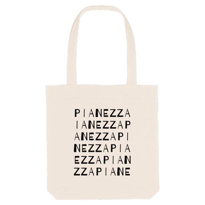 Pianezza ordlek tygkasse – tygkasse från PinShirt