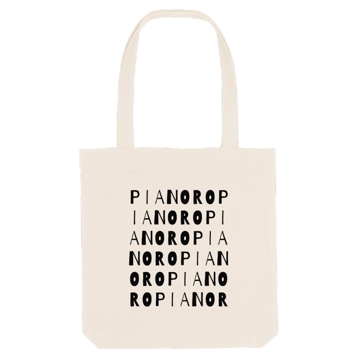 Pianoro ordlek tygkasse – tygkasse från PinShirt