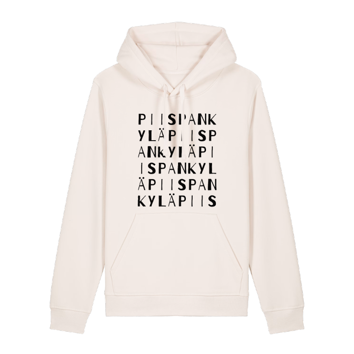 Piispankylä ordlek hoodie – hoodie från PinShirt