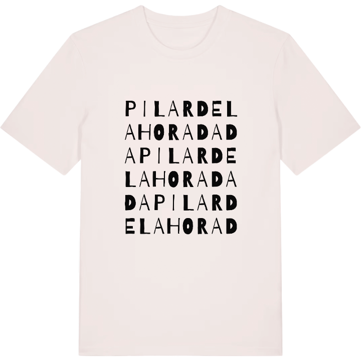 Pilar de la Horadada ordlek t-shirt – t-shirt från PinShirt