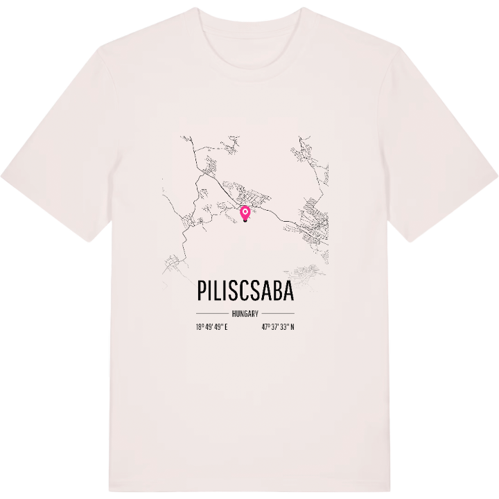 Piliscsaba karta t-shirt – t-shirt från PinShirt