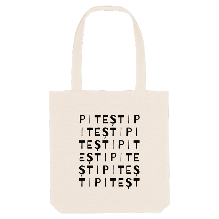Pitești ordlek tygkasse – tygkasse från PinShirt