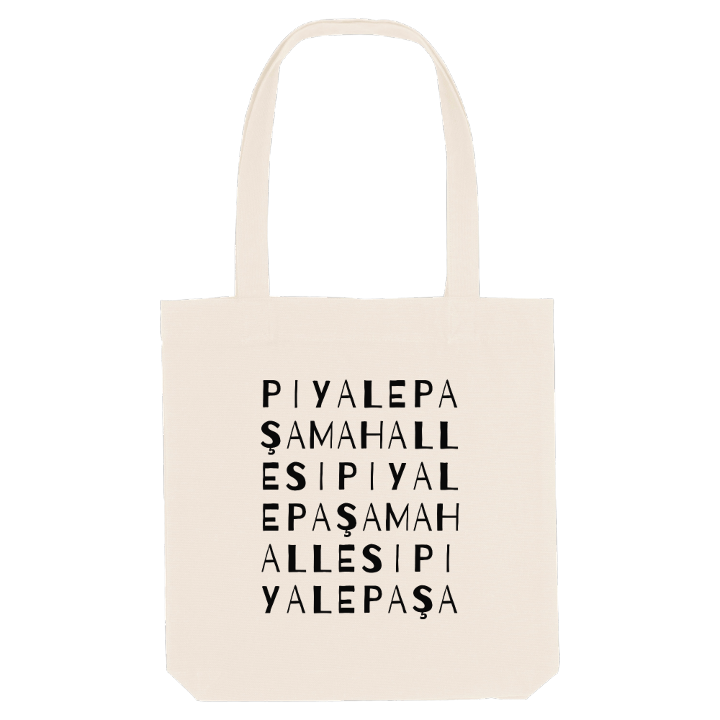 Piyalepaşa Mahallesi ordlek tygkasse – tygkasse från PinShirt