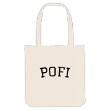 Pofi böjd tygkasse