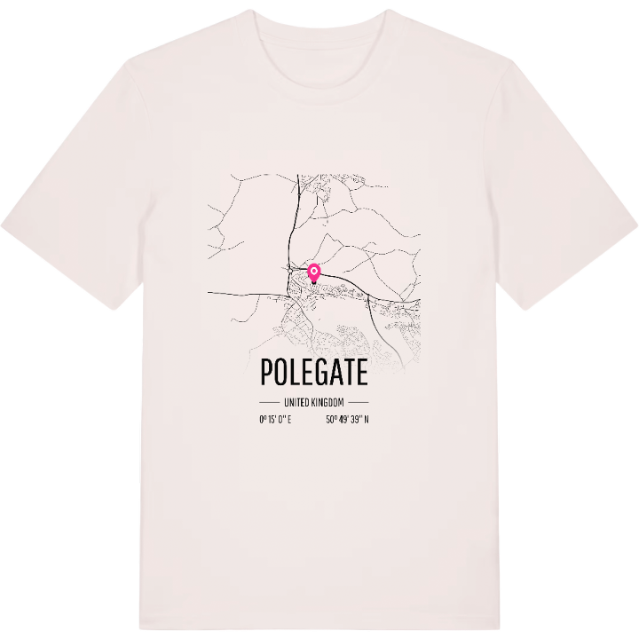 Polegate karta t-shirt – t-shirt från PinShirt