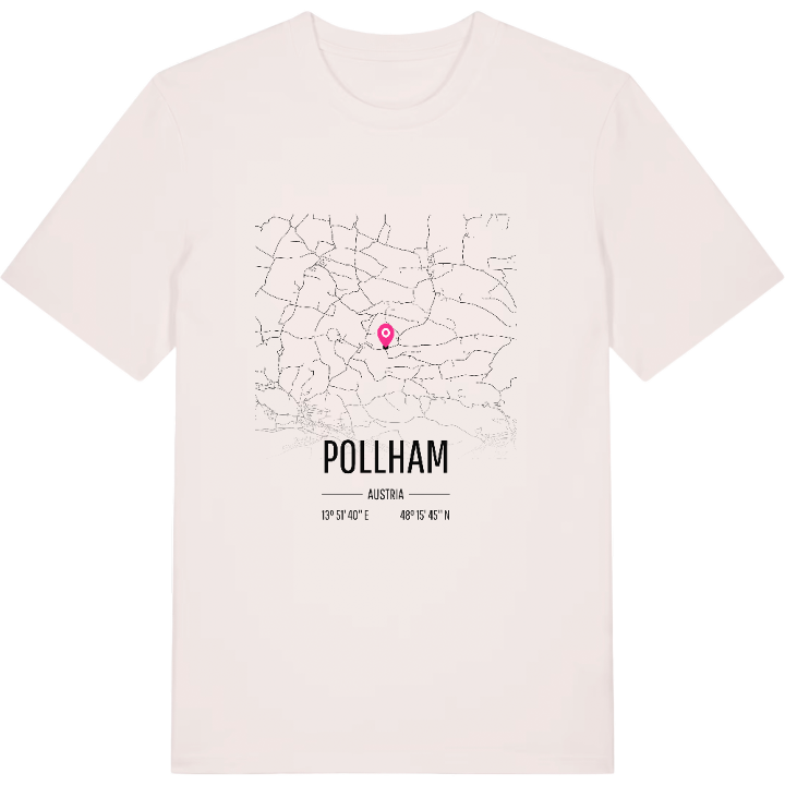 Pollham karta t-shirt – t-shirt från PinShirt