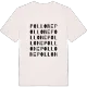 Pollone ordlek t-shirt