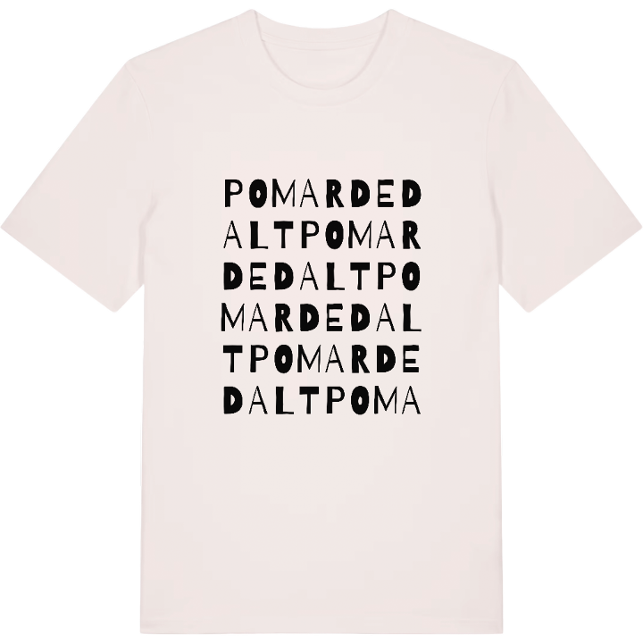 Pomar de Dalt ordlek t-shirt – t-shirt från PinShirt