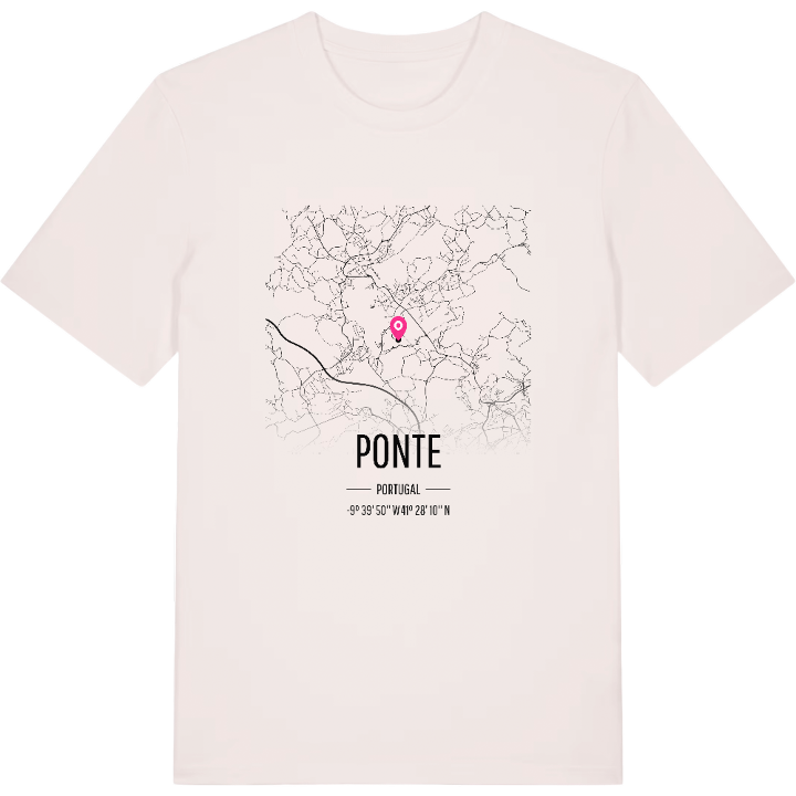 Ponte karta t-shirt – t-shirt från PinShirt