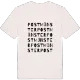 Postmünster ordlek t-shirt