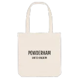 Powderham i Storbritannien tygkasse