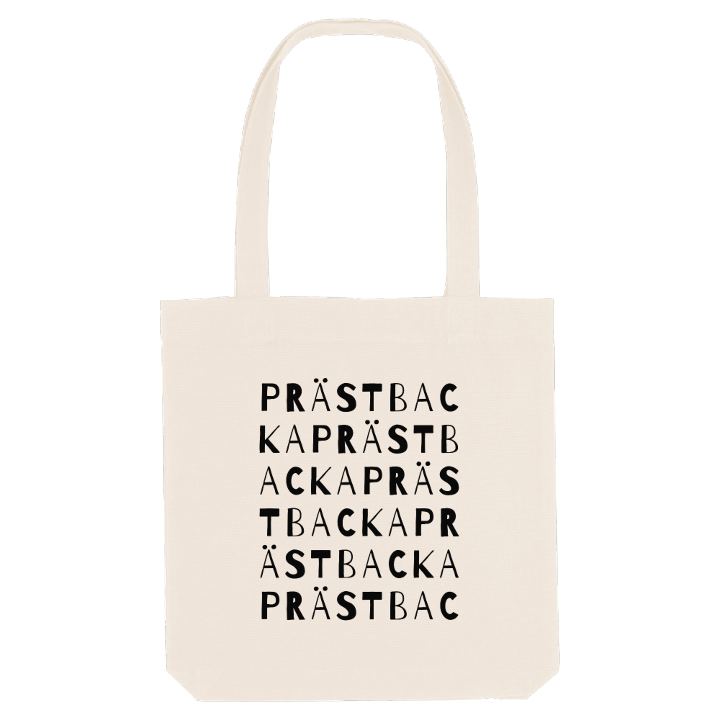 Prästbacka ordlek tygkasse – tygkasse från PinShirt