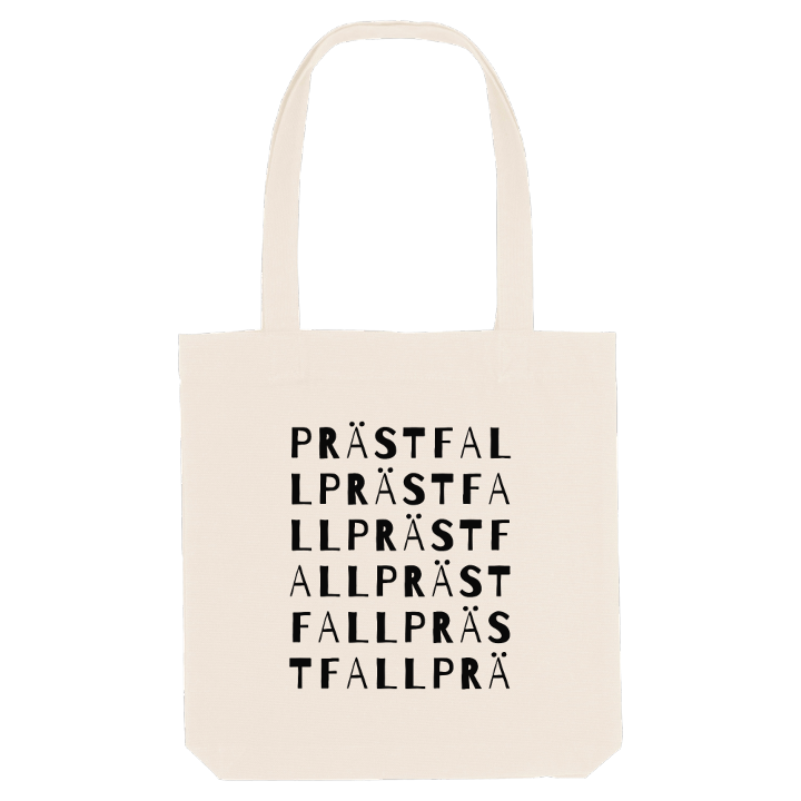 Prästfall ordlek tygkasse – tygkasse från PinShirt