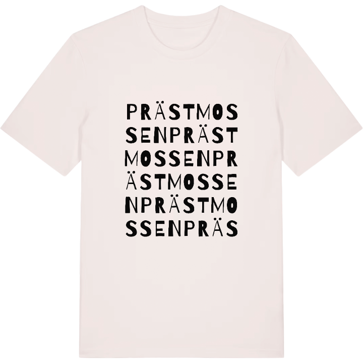 Prästmossen ordlek t-shirt – t-shirt från PinShirt