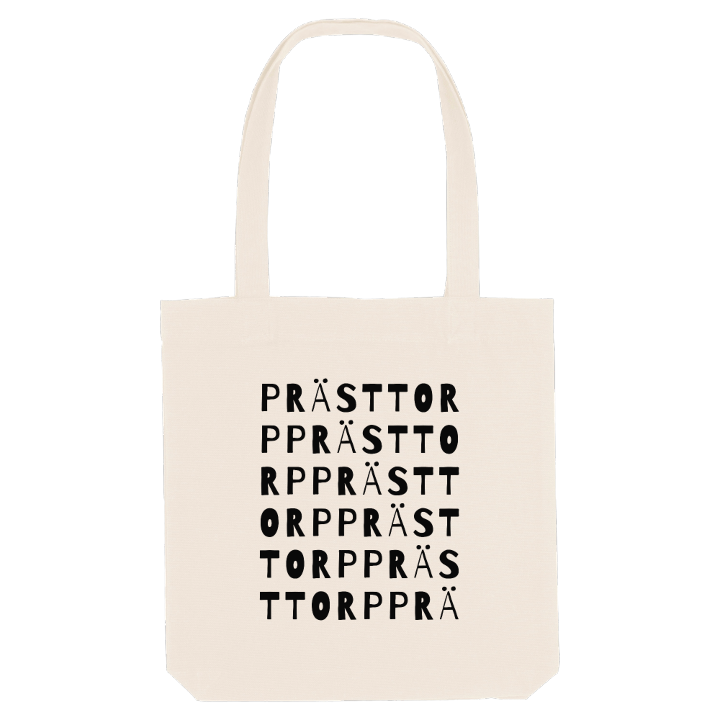 Prästtorp ordlek tygkasse – tygkasse från PinShirt