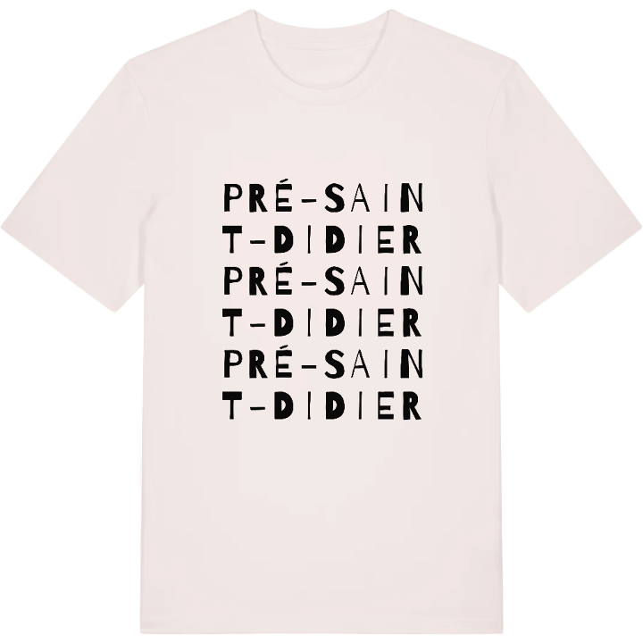 Pré-Saint-Didier ordlek t-shirt – t-shirt från PinShirt