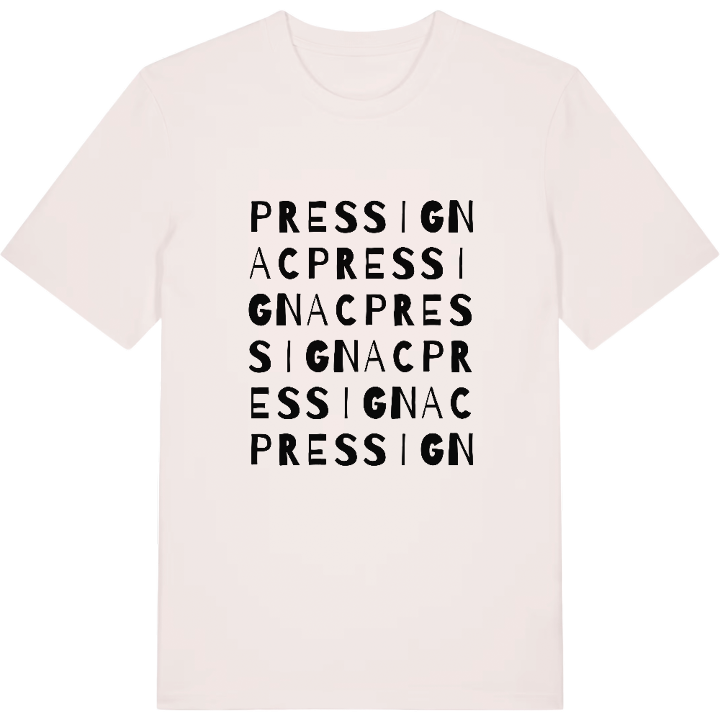 Pressignac ordlek t-shirt – t-shirt från PinShirt