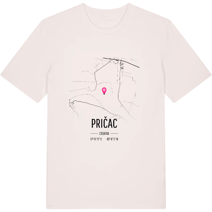 Pričac karta t-shirt – t-shirt från PinShirt