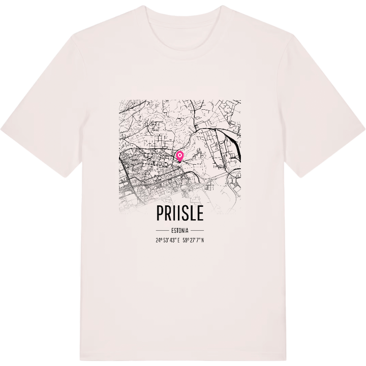 Priisle karta t-shirt – t-shirt från PinShirt