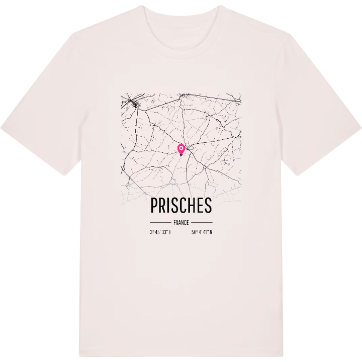 Prisches karta t-shirt – t-shirt från PinShirt