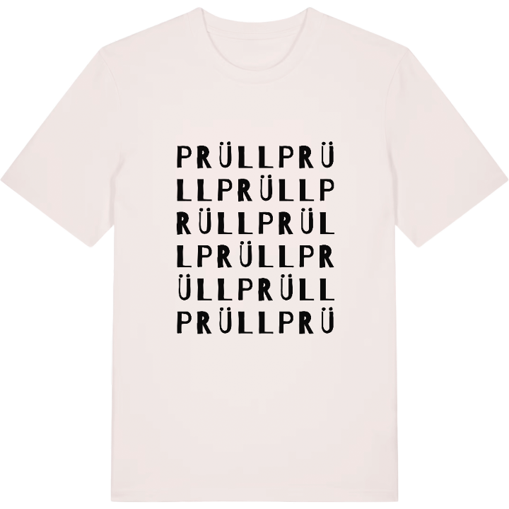 Prüll ordlek t-shirt – t-shirt från PinShirt
