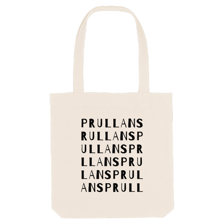 Prullans ordlek tygkasse – tygkasse från PinShirt