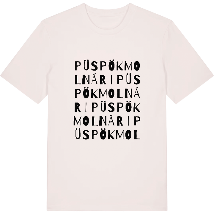 Püspökmolnári ordlek t-shirt – t-shirt från PinShirt