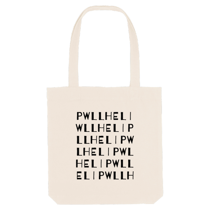 Pwllheli ordlek tygkasse – tygkasse från PinShirt