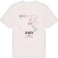 Qendër karta t-shirt